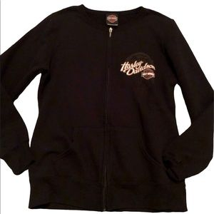 Women Harley Davidson Zip-Up